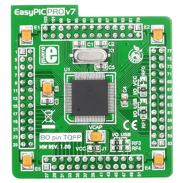 MIKROE-998 (MCU CARD PIC PRO V7 PIC18F8722)