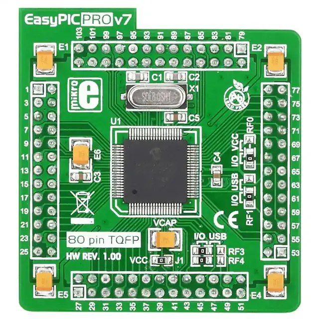 MIKROE-999 (MCU CARD PIC PRO V7 PIC18F8520)