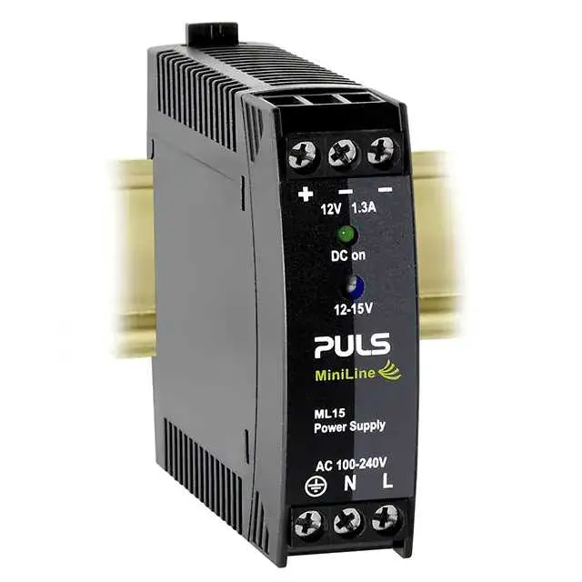 ML15.121 (DIN RAIL PWR SUPPLY 15W 12V 1.3A)