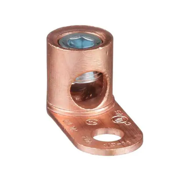 ML1/0-LY (CONN TERM RECT LUG 1/0-14AWG)