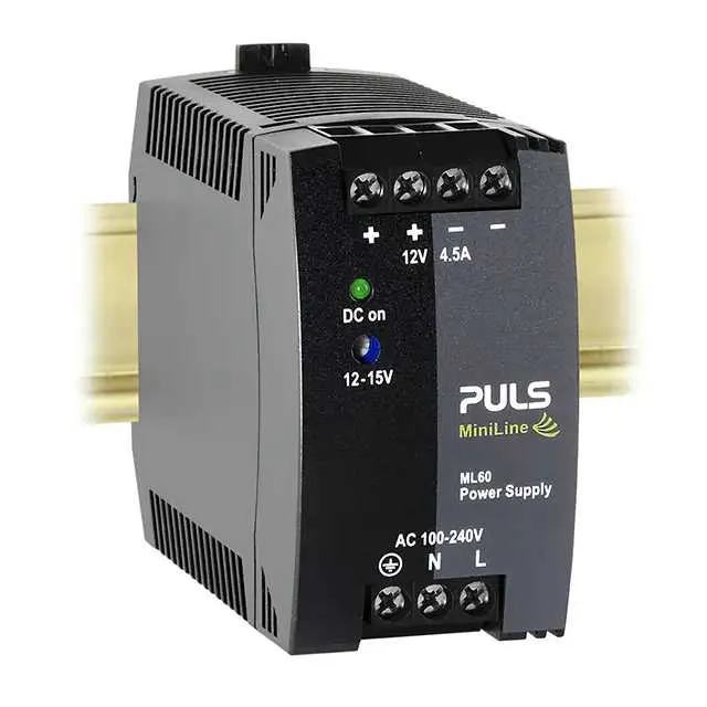 ML60.121 (DIN RAIL PWR SUPPLY 54W 12V 4.5A)