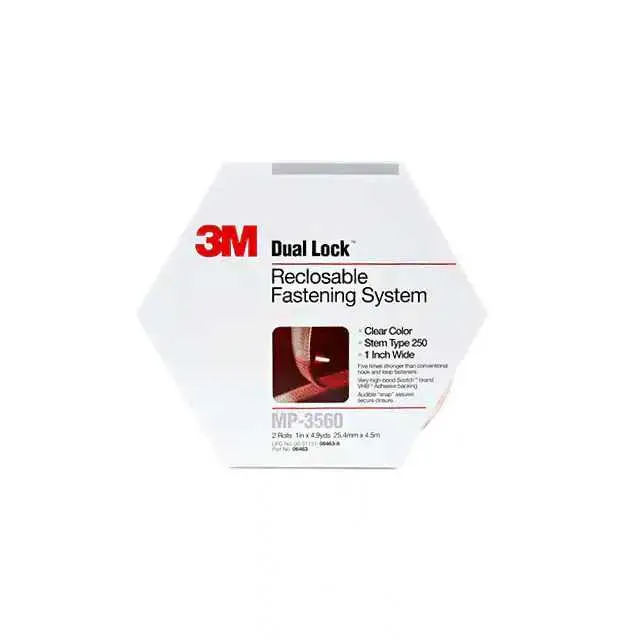 MP-3560-CLEAR (DUAL LOCK PN06463 1 X 5YD 2 RLS)