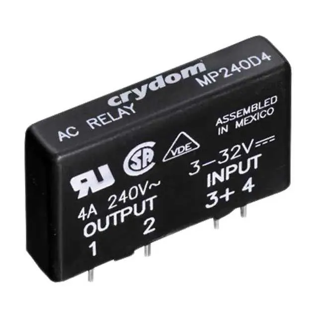 MP240D4 (RELAY SSR AC OUT 4A 240VAC SIP)