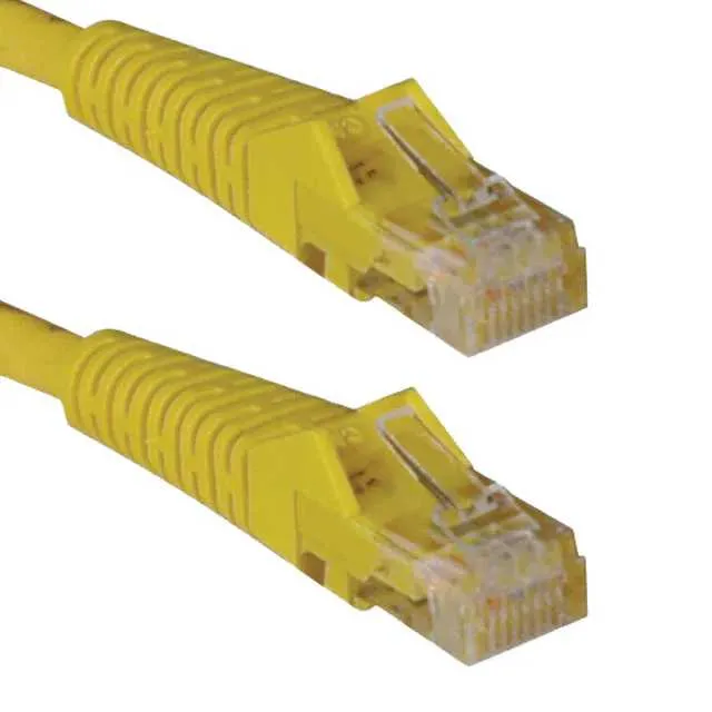 N001-001-YW (CABLE MOD 8P8C PLUG-PLUG 1')