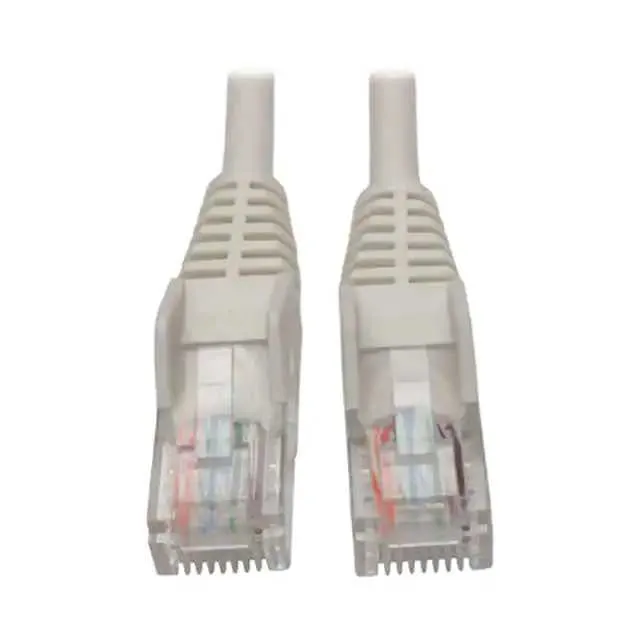 N001-006-WH (CAT5 CAT5E SNAGLESS MOLDED PATCH)