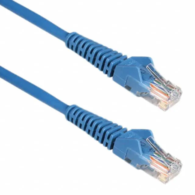 N001-025-BL-R (CABLE MOD 8P8C PLUG-PLUG 25')