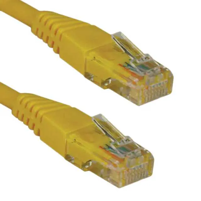 N002-014-YW (CABLE MOD 8P8C PLUG-PLUG 14')