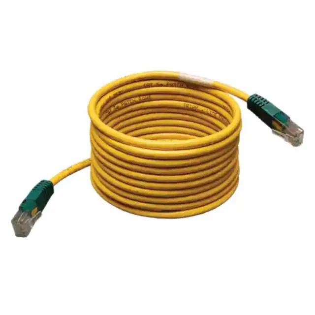 N010-025-YW (CABLE MOD 8P8C PLUG-PLUG 25')