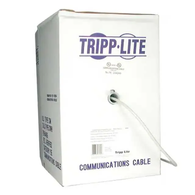N020-01K-GY (CABLE CAT5E 4PR 24AWG GRY 1000')