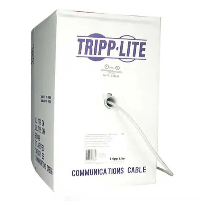 N028-01K-GY (CABLE CAT5E 4PR 24AWG GRY 1000')