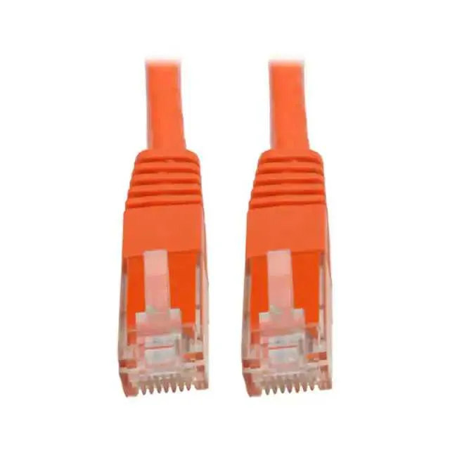 N200-015-OR (CAT6 CAT5E GIGABIT MOLDED PATCH)