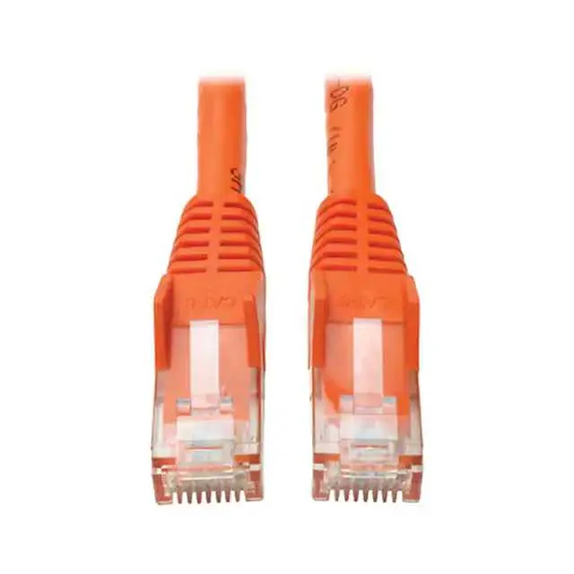 N201-050-OR (CAT6 GBE SNAGLESS MOLDED PATCH C)
