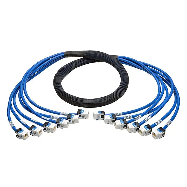N261-015-6FF-BL (CABLE MOD 8P8C JACK-JACK 15')