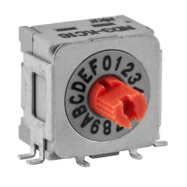 ND3KC16H (SW ROTARY DIP HEX COMP 100MA 5V)