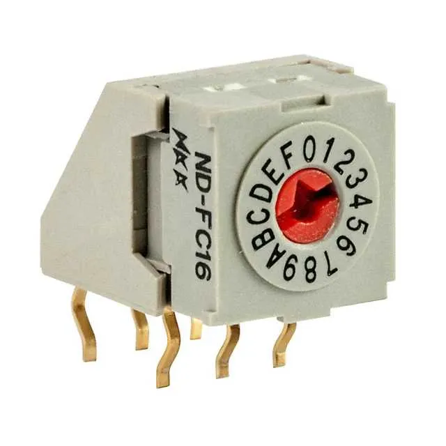 NDFC16H (SW ROTARY DIP HEX COMP 100MA 5V)
