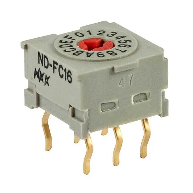 NDFC16P (SW ROTARY DIP HEX COMP 100MA 5V)