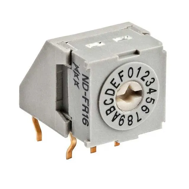 NDFR16H (SWITCH ROTARY DIP HEX 100MA 5V)