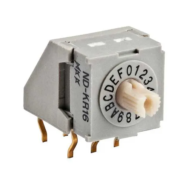 NDKR16H (SWITCH ROTARY DIP HEX 100MA 5V)