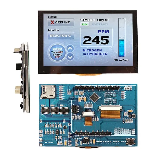 NHD-4.3CTP-SHIELD-L (LCD 4.3 480X272 CAP TOUCHSCREEN")
