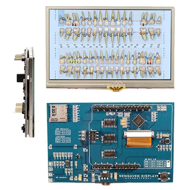 NHD-4.3RTP-SHIELD-L (LCD 4.3 480X272 RES TOUCHSCREEN")