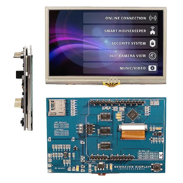 NHD-4.3RTP-SHIELD-V (LCD 4.3 480X272 RES TOUCHSCREEN")