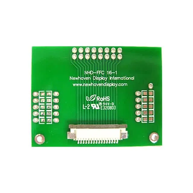 NHD-FFC16-1 (PCB ADAPTER 16P 1MM FFC-THRUHOLE)