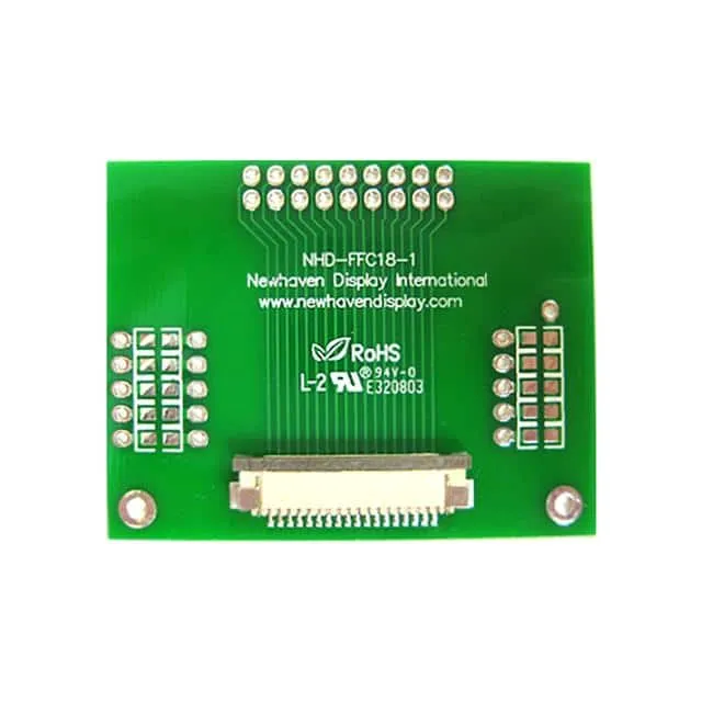 NHD-FFC18-1 (PCB ADAPTER 18P 1MM FFC-THRUHOLE)