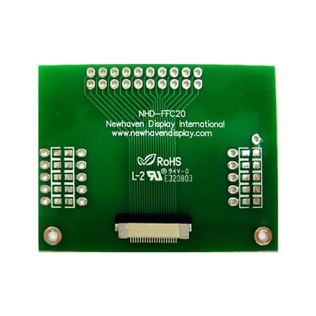 NHD-FFC20 (PCB ADAPTER 20P FFC-THRU-HOLE)