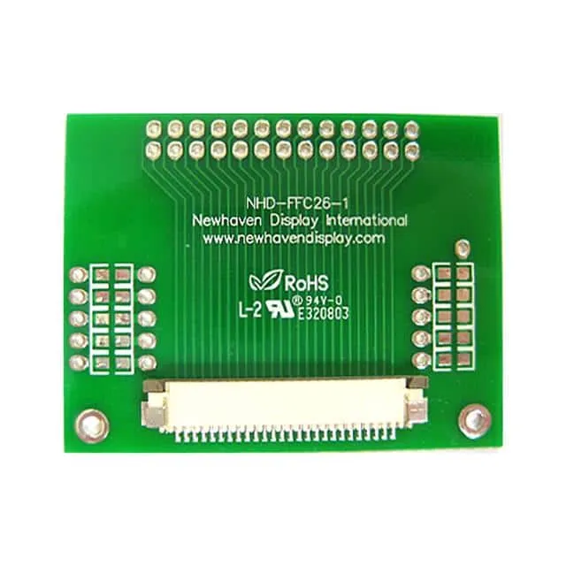 NHD-FFC26-1 (PCB ADAPTER 26P 1MM FFC-THRUHOLE)