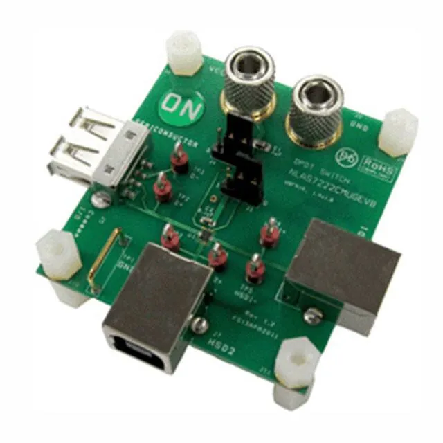 NLAS7222CMUGEVB (EVAL BOARD NLAS7222CMUG)