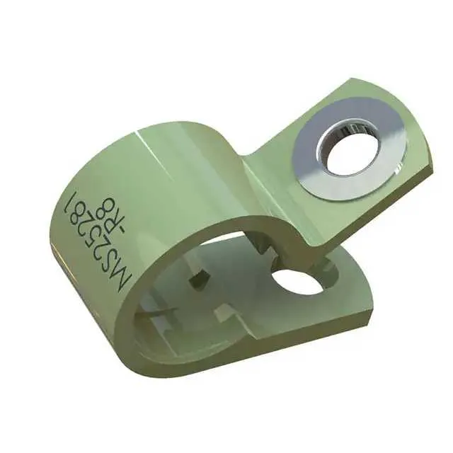 NM-9-R9 (CBL CLAMP P-TYPE GREEN FASTENER)