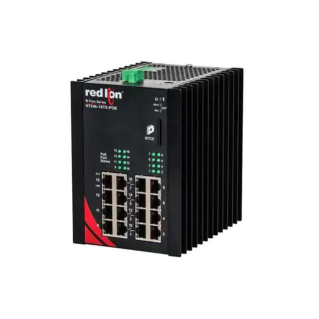 NT24K-16TX-POE (GIGABIT POE+ MANAGED ETHERNET SW)