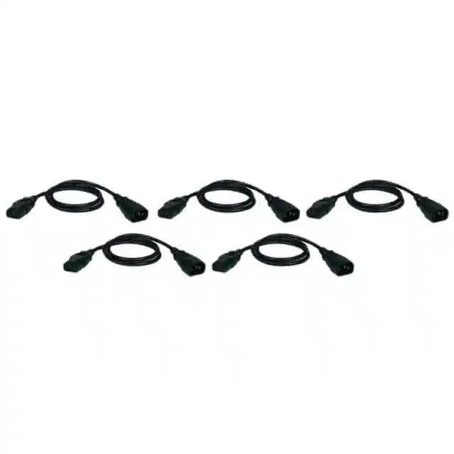 P004-002-5 (2FT 5-PACK POWER CORD 18AWG 2')
