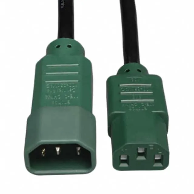 P004-004-GN (4FT POWER CORD 18AWG GRN CONN 4')