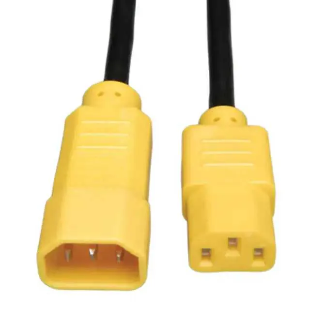 P005-006-YW (HEAVY DUTY POWER CORD YELLOW 6')