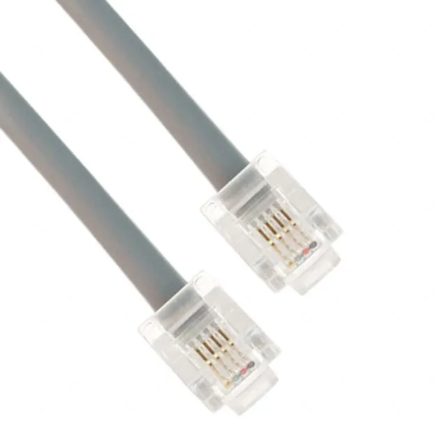 P410-014-SR (CABLE MOD 6P4C PLUG-PLUG 14')