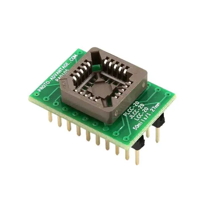 PA0105SOCKET (PLCC-20 SOCKET TO DIP-20 ADAPTER)
