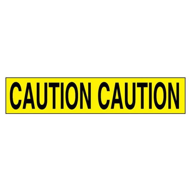 PBB0036 (BARR TAPE, 3X1000-FT, CAUTION,")