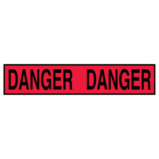 PBB0041 (BARR TAPE, 3X1000-FT, DANGER, R")