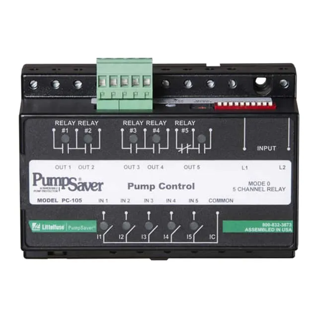 PC-105 (5 CHANNEL PUMP-CONTROL SWITCH/)