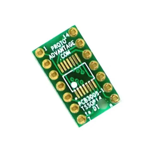 PCB3008-1 (TSSOP-14 TO DIP-14 SMT ADAPTER)