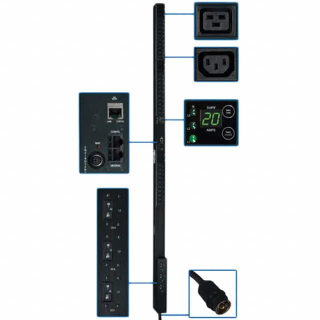PDU3VN10H50 (PDU 3-PHASE MONITOR 208V 12.6KW)