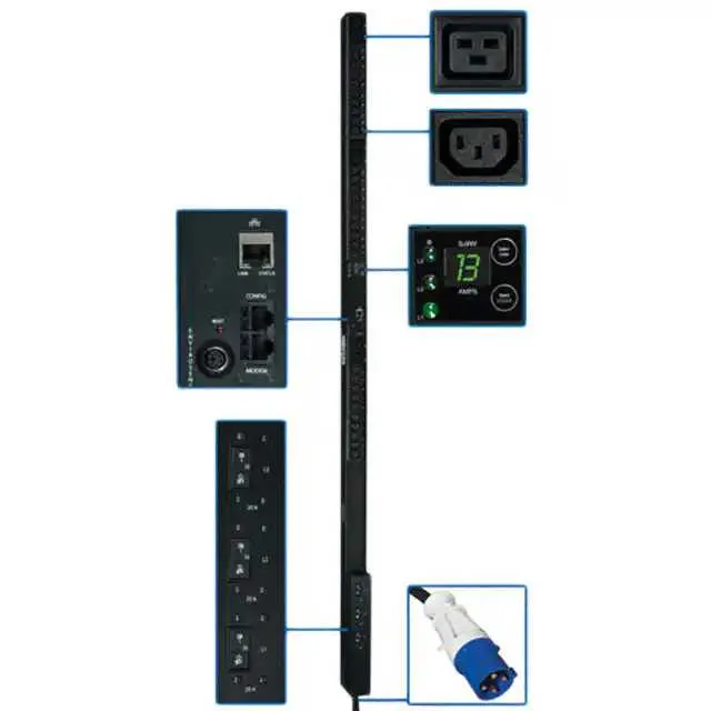 PDU3VN3G30 (PDU 3-PHASE MONITORED 208V 8.6KW)