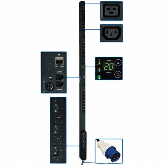 PDU3VSR10G60 (PDU 3-PHASE SWITCHED 208V 12.6KW)
