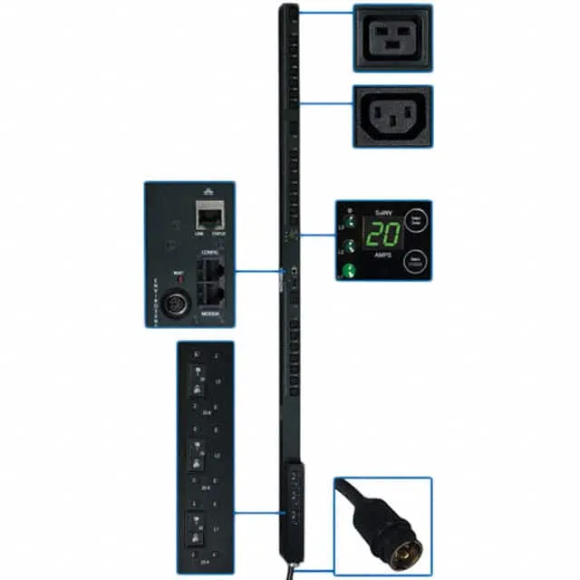 PDU3VSR10H50 (PDU 3-PHASE SWITCHED 208V 12.6KW)