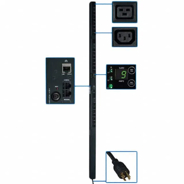 PDU3VSR10L1520 (PDU 3-PHASE SWITCHED 208V 5.7KW)