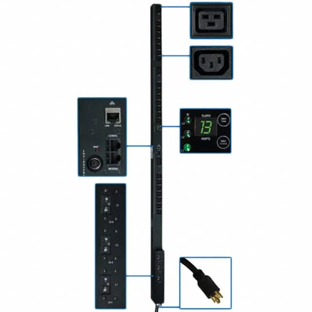 PDU3VSR10L1530 (PDU 3-PHASE SWITCHED 208V 8.6KW)