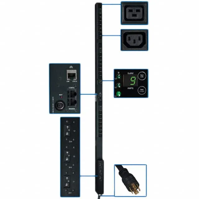 PDU3VSR10L2130 (PDU 3-PHASE SWITCHED 208V 8.6KW)