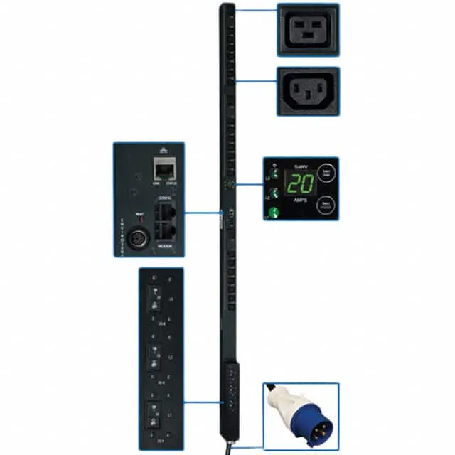 PDU3VSR3G60 (PDU 3-PHASE SWITCHED 208V 12.6KW)