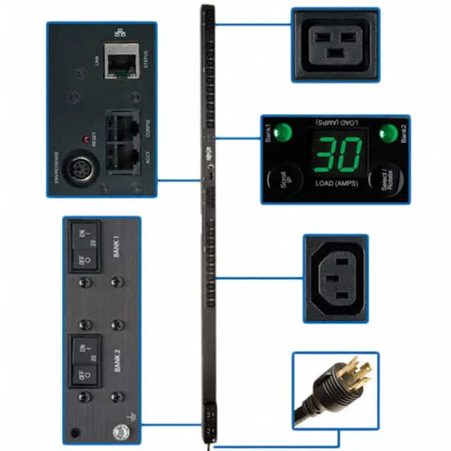 PDUMV30HVNET (PDU SWITCHED 208V 240V 30A C13)